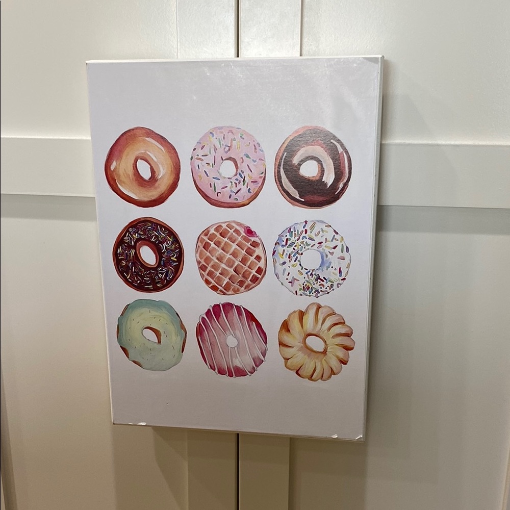 “Donuts” By PTM Images 12” x 16” Cradled Wood Panel Art Print!